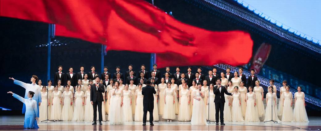  万象城平台举行庆祝中国共产党成立100周年师生合唱比赛