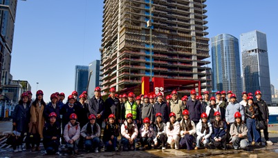 直击天府新区超高层项目第一现场：校企携手共育智能建造未来人才