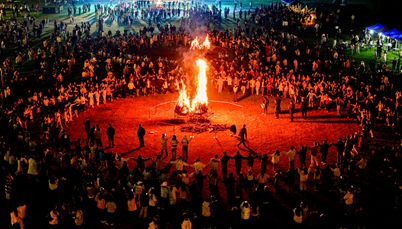 跃动青春！冬日篝火暖意满校园