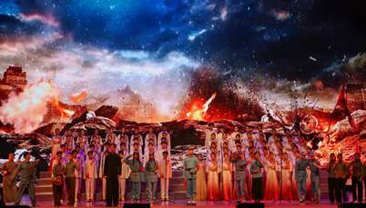 激情唱响！直击歌咏比赛现场